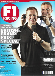 F1 RACING 2011 JULY - BRITISH GP, TEAM JENSON,GASCOYNE, RENAULT R31,MOSS